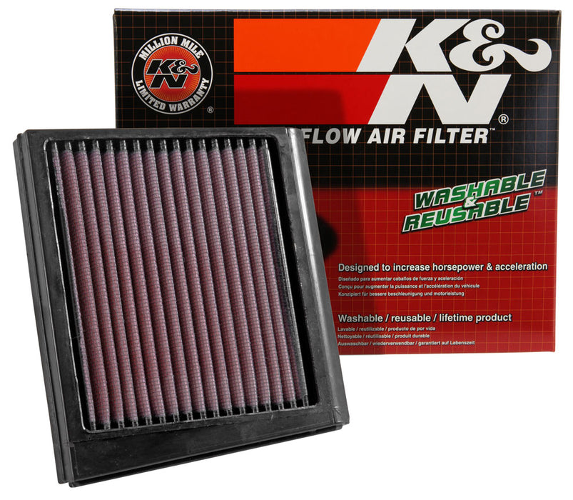 K&N KA-0009 Replacement Air Filter - Truck Part Superstore
