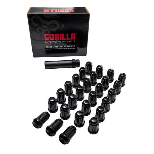 Gorilla Automotive KBRS-12150BGR 27-PACK 12-1.50 SPLINE WIK BRNCO BLK GOR - Truck Part Superstore
