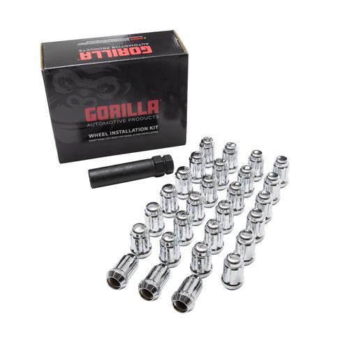 Gorilla Automotive KBRS-12150GR 27-PACK 12-1.50 SPLINE WIK BRNCO GOR - Truck Part Superstore