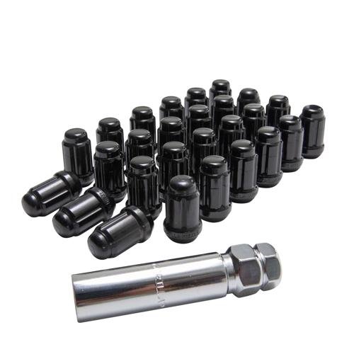 Gorilla Automotive KBRSL-12150BGR 27-PACK 12-1.50 SPLINE WIK+LOCKS BLK GOR - Truck Part Superstore