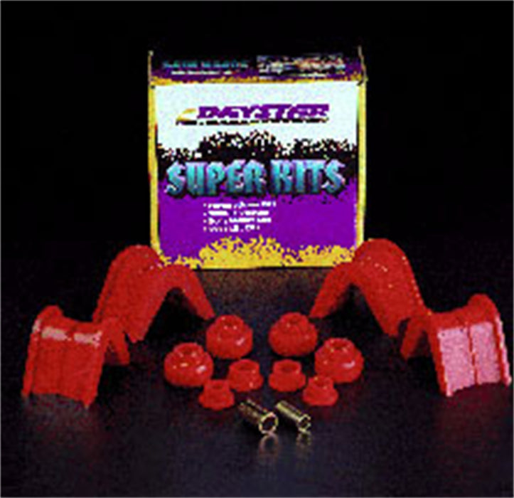 Daystar KF07005BK 66-79 F150 Bronco C-Bushings 4 Deg 14 Pcs. Includes Track Arm Radius and Strut Arm Bushings Daystar - Truck Part Superstore