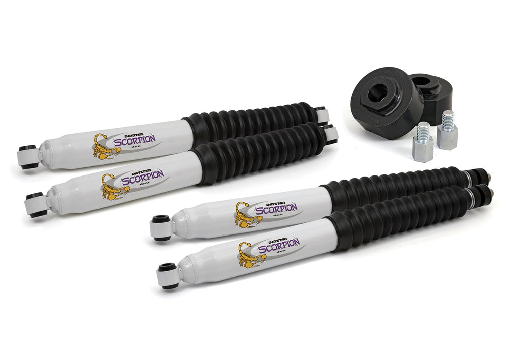 Daystar KF09050BK 99-18 Ford F250 2WD 2 Inch Front Level W/Shocks Daystar - Truck Part Superstore