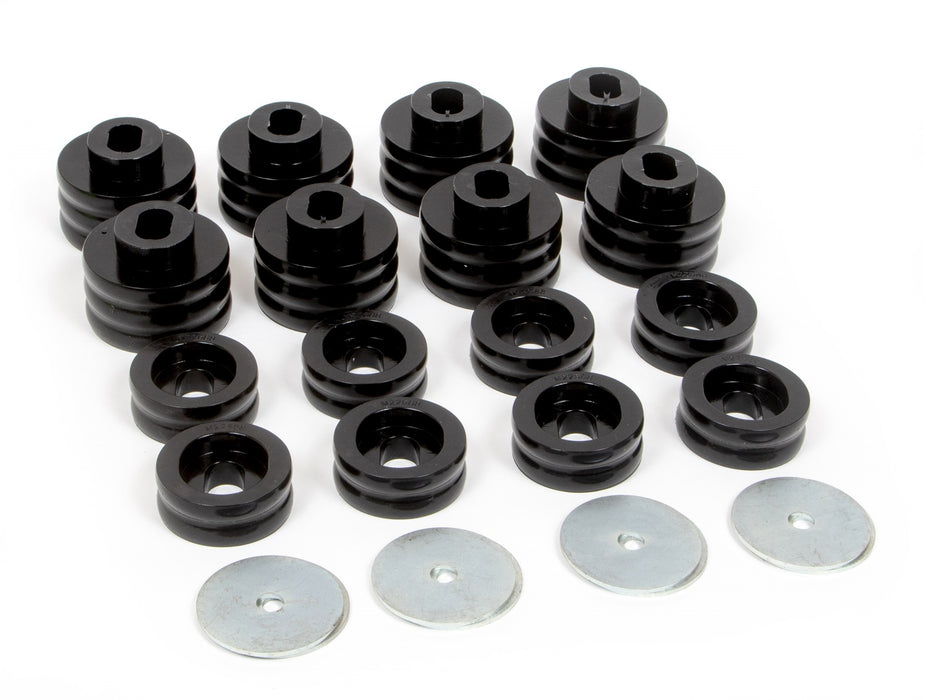 Daystar KG04025BK 99-14 GM/Chevy 2500 Body Bushings Black Set Daystar - Truck Part Superstore
