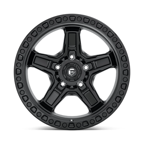 Fuel 1PC D69717907545 D697 17X9 5X5.0 MT-BLK -12MM - Truck Part Superstore