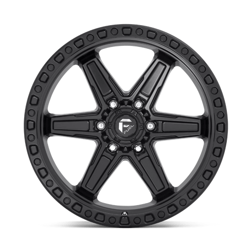 Fuel 1PC D69720908957 D697 20X9 6X135 MT-BLK 20MM - Truck Part Superstore