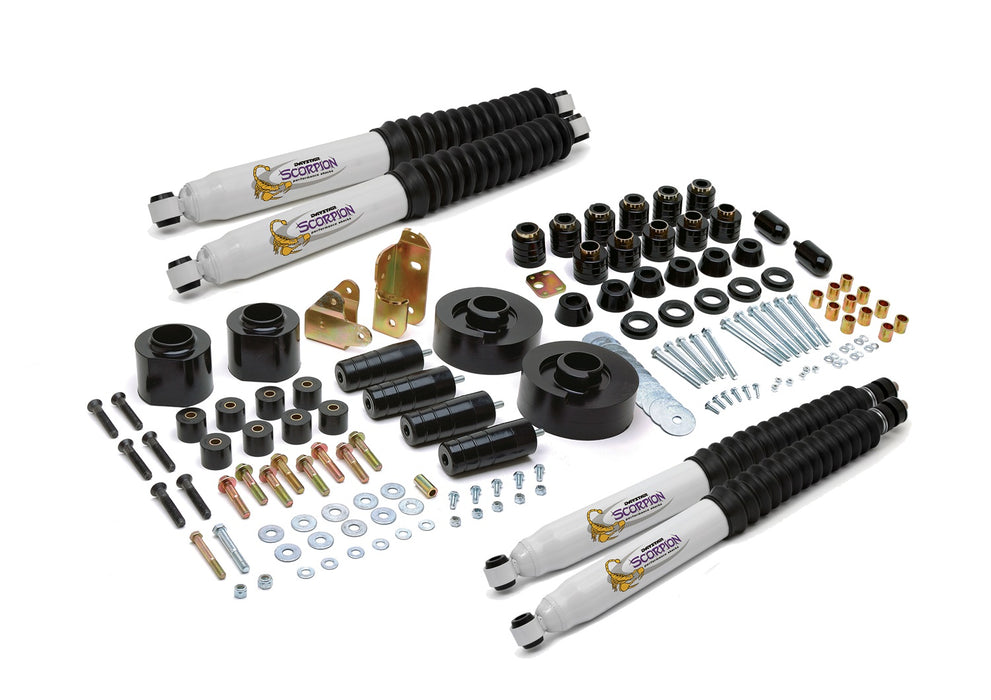 Daystar KJ09155BK 97-06 Jeep TJ 4 Inch Combo Kit Daystar - Truck Part Superstore