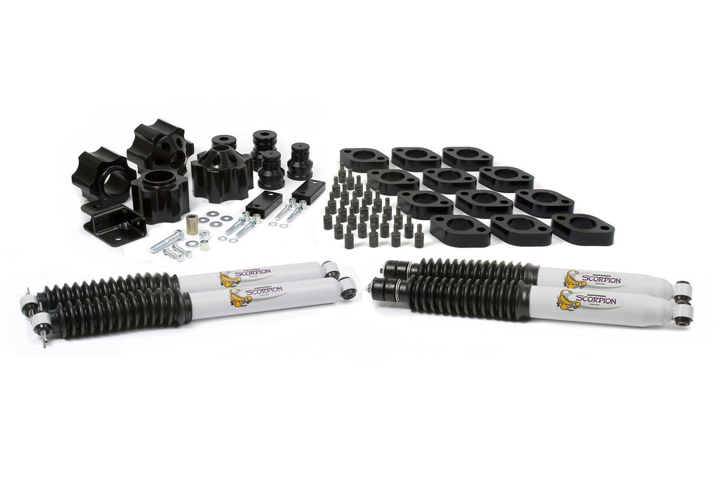Daystar KJ09156BK 07-18 Jeep Wrangler JK 4 Inch Combo Kit Fits Automatic Transmissions Only Daystar - Truck Part Superstore