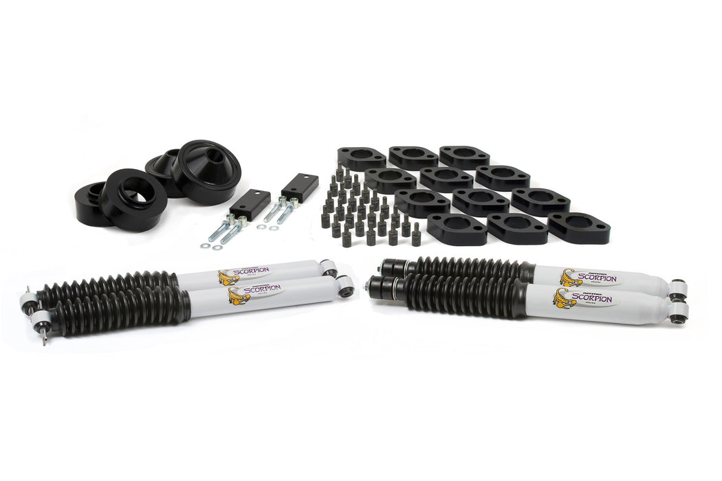 Daystar KJ09161BK 07-18 Jeep Wrangler JK 2.75 Inch Combo Kit W/Shocks Fits Automatic Transmissions Only Daystar - Truck Part Superstore