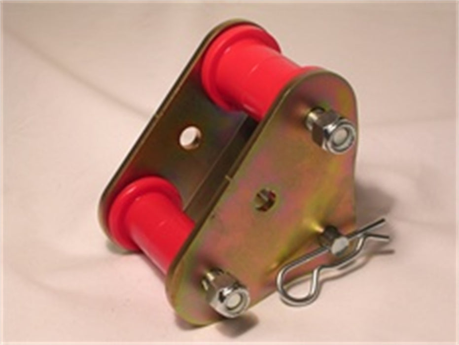 Daystar KJ61019BK Jeep YJ 0 Inch Front Replacement Shackle Towing Pin W/ Clip Daystar - Truck Part Superstore