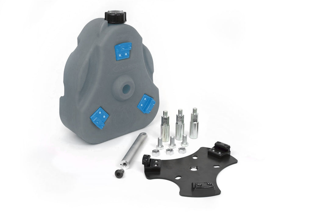 Daystar KJ71035RB 46-75 Jeep CJ Cam Can Kit Gray Drinking Water W/ Spout Daystar - Truck Part Superstore