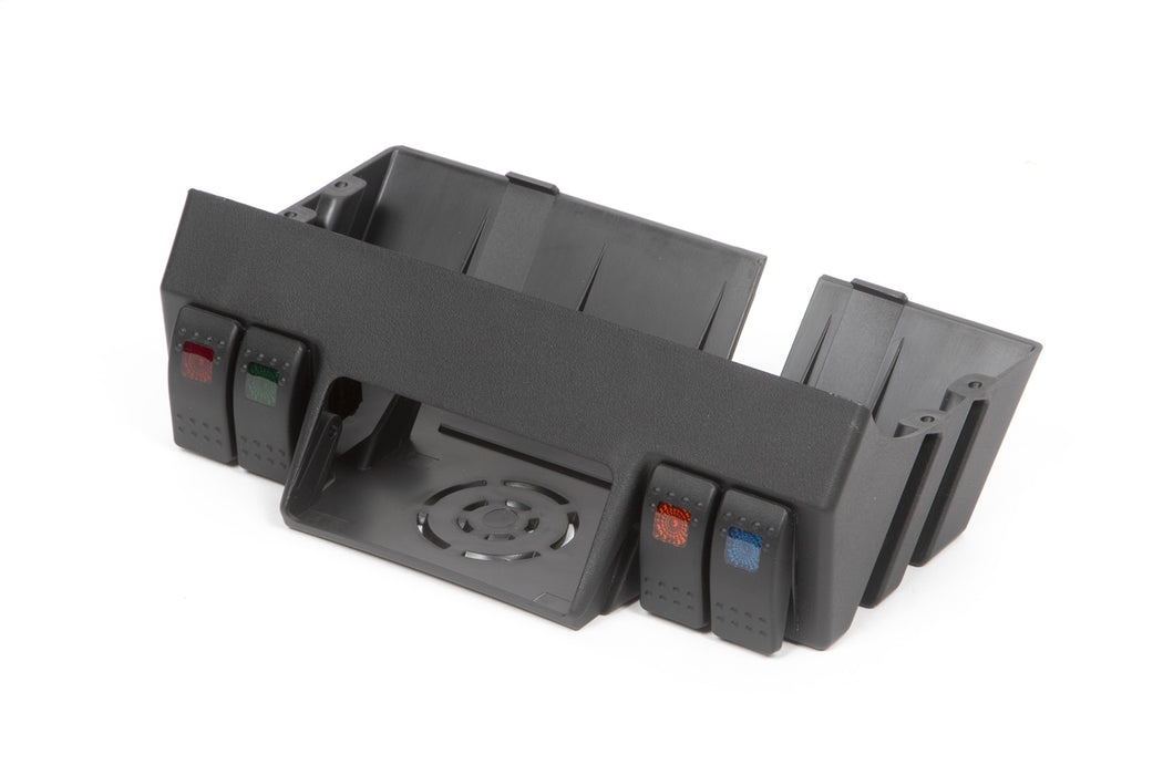 Daystar KJ71064BK Jeep JK Above Dash Mount for Daystar GMRS Radio 07-18 Wrangler JK - Truck Part Superstore