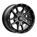 KMC KM10079067418 KM100 17X9 6X135/5.5 S-BLK GTCC 18MM - Truck Part Superstore