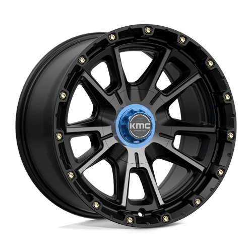 KMC KM10079067400 KM100 17X9 6X135/5.5 S-BLK GTCC 00MM - Truck Part Superstore