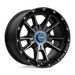 KMC KM10079067400 KM100 17X9 6X135/5.5 S-BLK GTCC 00MM - Truck Part Superstore