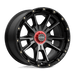 KMC KM10079067400 KM100 17X9 6X135/5.5 S-BLK GTCC 00MM - Truck Part Superstore