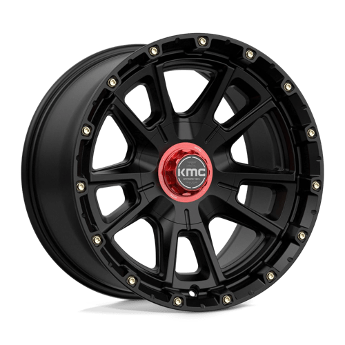 KMC KM10079067700 KM100 17X9 6X135/5.5 S-BLK 00MM - Truck Part Superstore