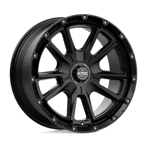 KMC KM10029067718 KM100 20X9 6X135/5.5 S-BLK 18MM - Truck Part Superstore