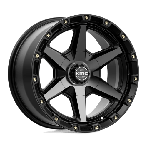 KMC KM10179035400 KM101 17X9 5X5.0/5.5 S-BLK GTCC 00MM - Truck Part Superstore