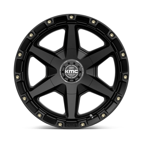 KMC KM10179067718 KM101 17X9 6X135/5.5 S-BLK 18MM - Truck Part Superstore