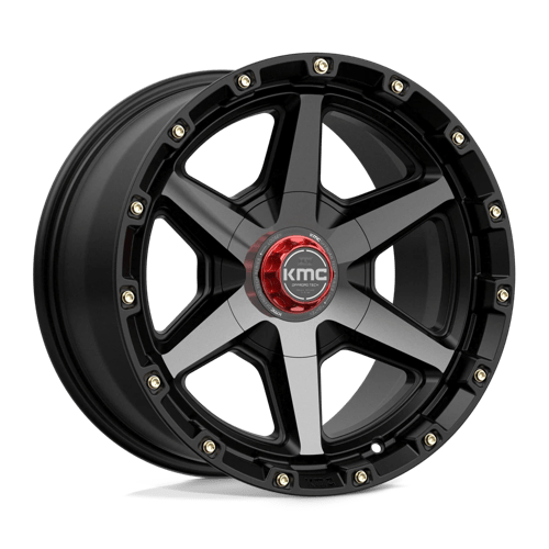 KMC KM10179035400 KM101 17X9 5X5.0/5.5 S-BLK GTCC 00MM - Truck Part Superstore