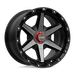 KMC KM10179035400 KM101 17X9 5X5.0/5.5 S-BLK GTCC 00MM - Truck Part Superstore