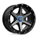 KMC KM10179035400 KM101 17X9 5X5.0/5.5 S-BLK GTCC 00MM - Truck Part Superstore