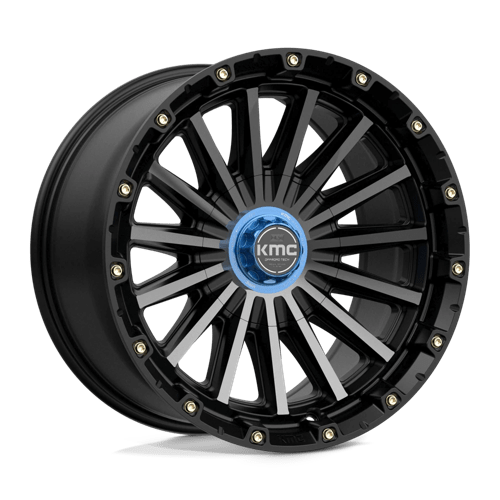 KMC KM10229067400 KM102 20X9 6X135/5.5 S-BLK GTCC 00MM - Truck Part Superstore