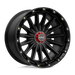 KMC KM10279035700 KM102 17X9 5X5.0/5.5 S-BLK 00MM - Truck Part Superstore