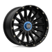 KMC KM10229078700 KM102 20X9 6X120/5.5 S-BLK 00MM - Truck Part Superstore