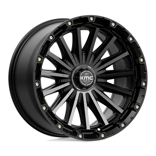 KMC KM10229067400 KM102 20X9 6X135/5.5 S-BLK GTCC 00MM - Truck Part Superstore