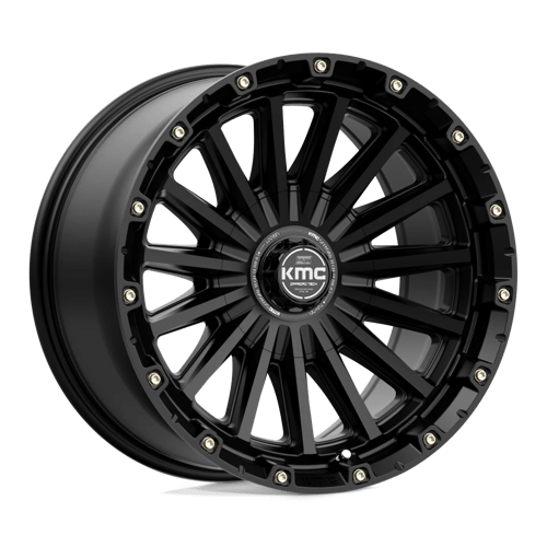 KMC KM10279035712N KM102 17X9 5X5.0/5.5 S-BLK -12MM - Truck Part Superstore