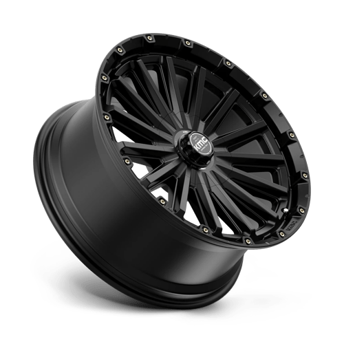 KMC KM10229078718 KM102 20X9 6X120/5.5 S-BLK 18MM - Truck Part Superstore