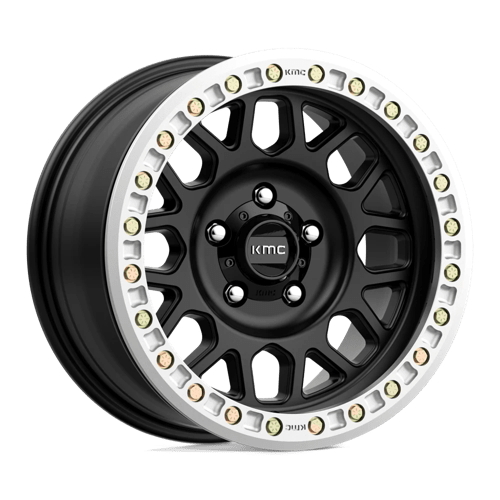 KMC KM23429050712N KM234 20X9 5X5.0 S-BLK -12MM - Truck Part Superstore