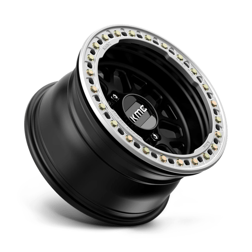 KMC KM23579080738N KM235 17X9 8X6.5 S-BLK -38MM - Truck Part Superstore
