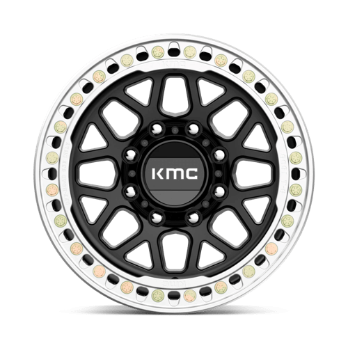 KMC KM23579080738N KM235 17X9 8X6.5 S-BLK -38MM - Truck Part Superstore