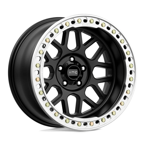 KMC KM23521050748N KM235 20X10 5X5.0 S-BLK -48MM - Truck Part Superstore