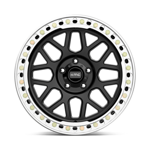 KMC KM23521050748N KM235 20X10 5X5.0 S-BLK -48MM - Truck Part Superstore