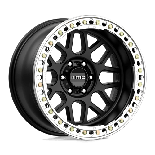 KMC KM23521060748N KM235 20X10 6X5.5 S-BLK -48MM - Truck Part Superstore