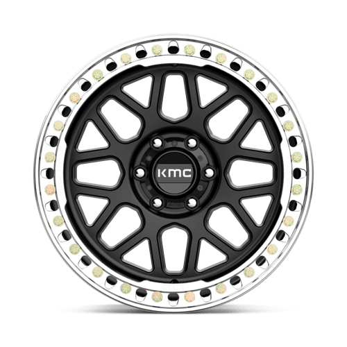 KMC KM23521060748N KM235 20X10 6X5.5 S-BLK -48MM - Truck Part Superstore