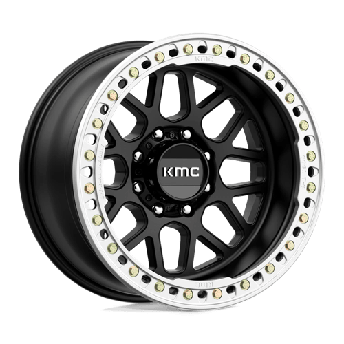KMC KM23521080748N KM235 20X10 8X6.5 S-BLK -48MM - Truck Part Superstore