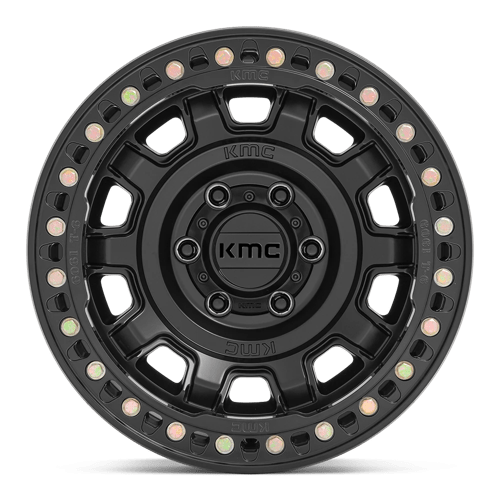 KMC KM23679080738N KM236 17X9 8X6.5 S-BLK -38MM - Truck Part Superstore