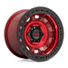 KMC KM23679060915N KM236 17X9 6X5.5 GL-RED -15MM - Truck Part Superstore
