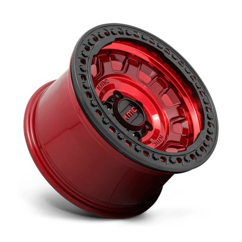 KMC KM23679087938N KM236 17X9 8X170 GL-RED -38MM - Truck Part Superstore