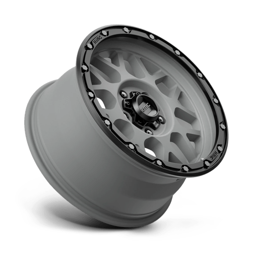 KMC KM53579050412N KM535 17X9 5X5.0 M-GRAY M-BLK LP -12MM - Truck Part Superstore