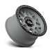 KMC KM53578550400 KM535 17X8.5 5X5.0 M-GRAY M-BLK LP 00MM - Truck Part Superstore