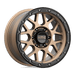 KMC KM53579064618 KM535 17X9 6X4.5 M-BRONZE M-BLK LP 18MM - Truck Part Superstore
