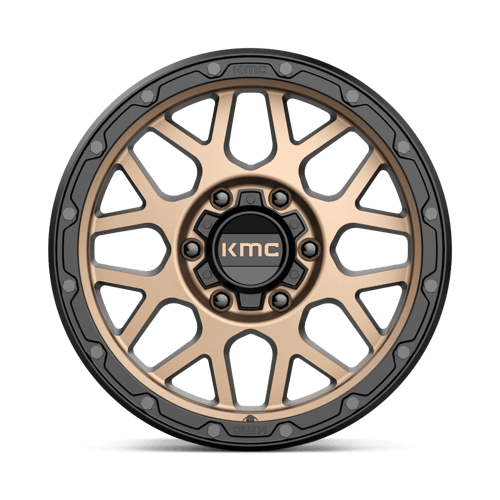 KMC KM53579064618 KM535 17X9 6X4.5 M-BRONZE M-BLK LP 18MM - Truck Part Superstore
