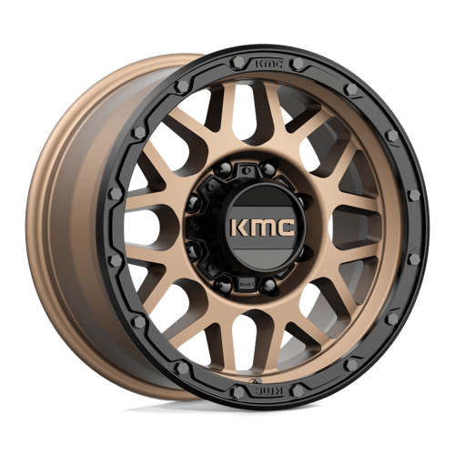 KMC KM53579080618 KM535 17X9 8X6.5 M-BRONZE M-BLK LP 18MM - Truck Part Superstore