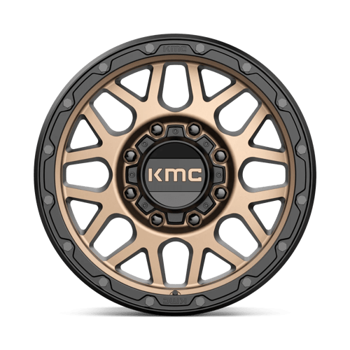 KMC KM53579080618 KM535 17X9 8X6.5 M-BRONZE M-BLK LP 18MM - Truck Part Superstore