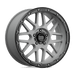 KMC KM53529050418 KM535 20X9 5X5.0 M-GRAY M-BLK LP 18MM - Truck Part Superstore